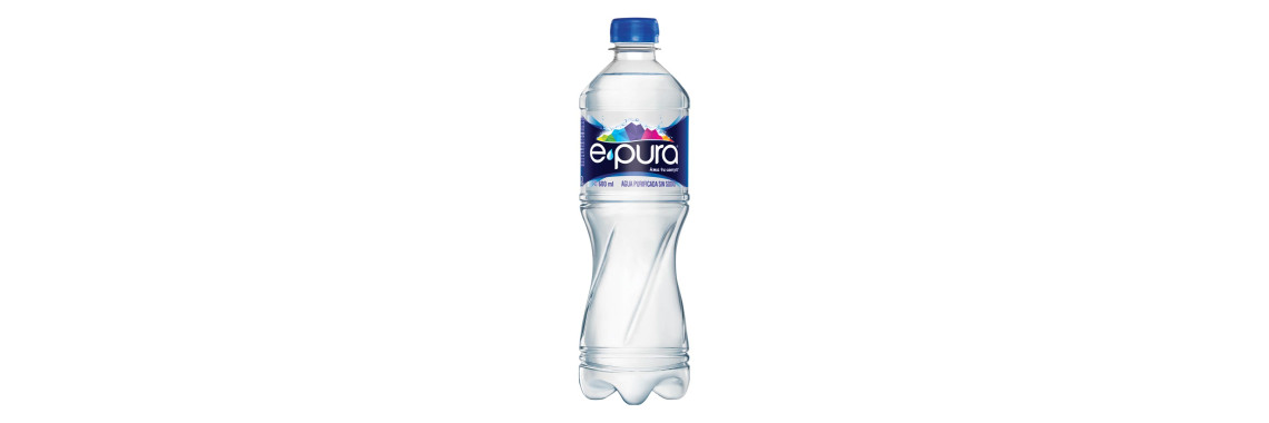 agua Epura Natural 600ml botella