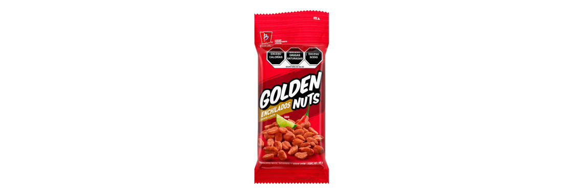 Barcel Cacahuates Enchilados Picantes Bolsa 100 g