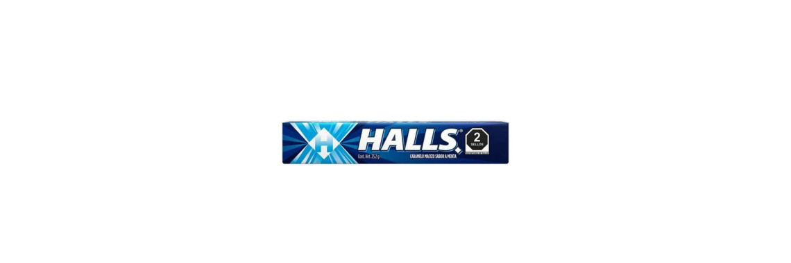 caramelos Halls Menta 25g
