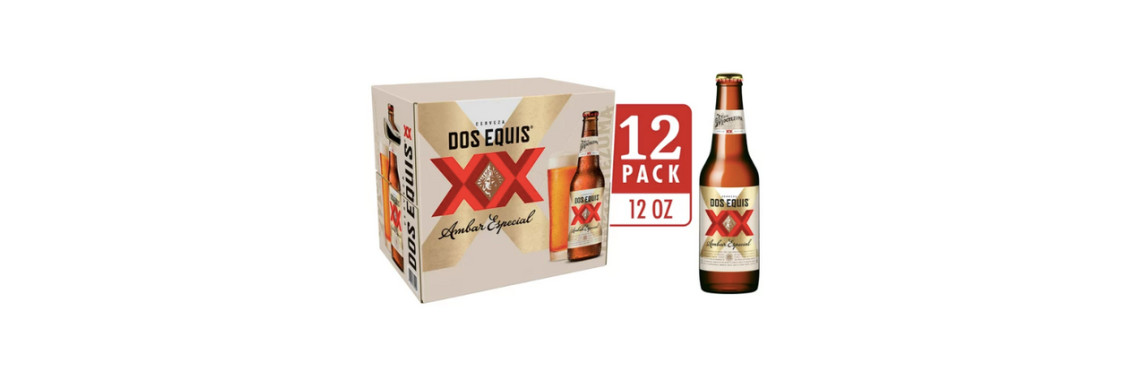 Cerveza Dos Equis Ambar Botella 355ml Vienna Lager Mexicana