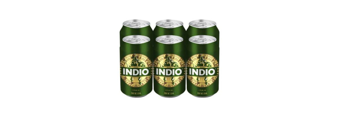 Cerveza Indio Botella 355ml Lager Oscura Mexicana
