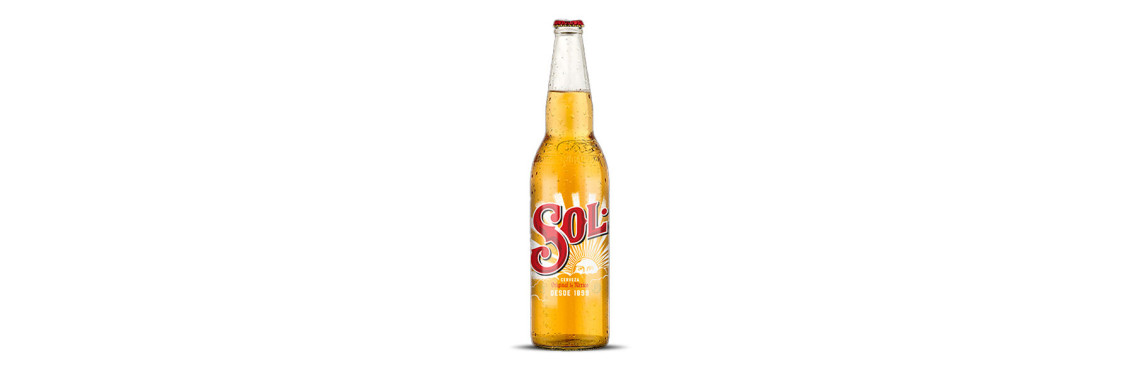 Cerveza Sol Botella 355ml Lager Mexicana Refrescante