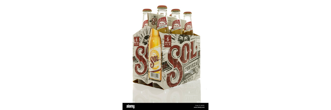 Cerveza Sol Original Six Pack 355ml