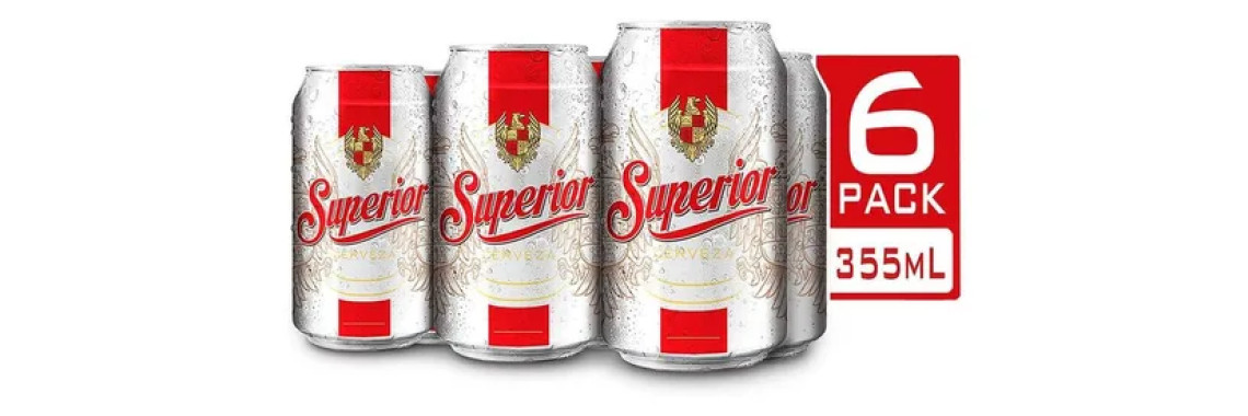 Cerveza Superior Original Botella 355ml Lager Mexicana Clásica