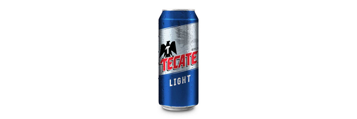 Cerveza Tecate Light Lata 355ml Lager Ligera Mexicana