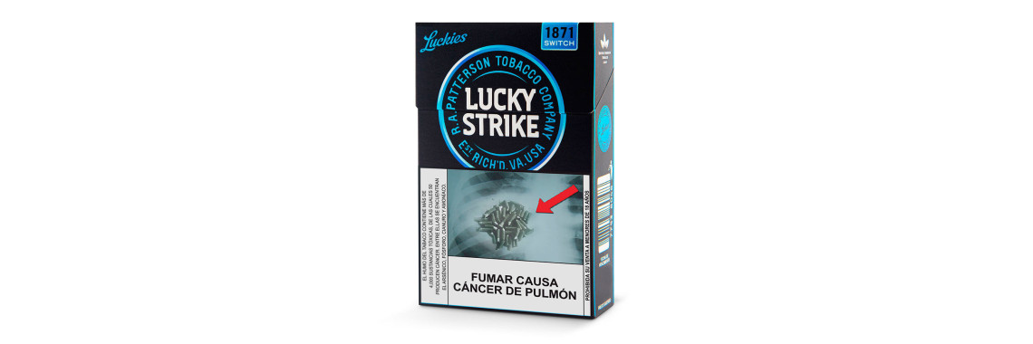 cigarros Lucky Strike Blue Box 20 unidades