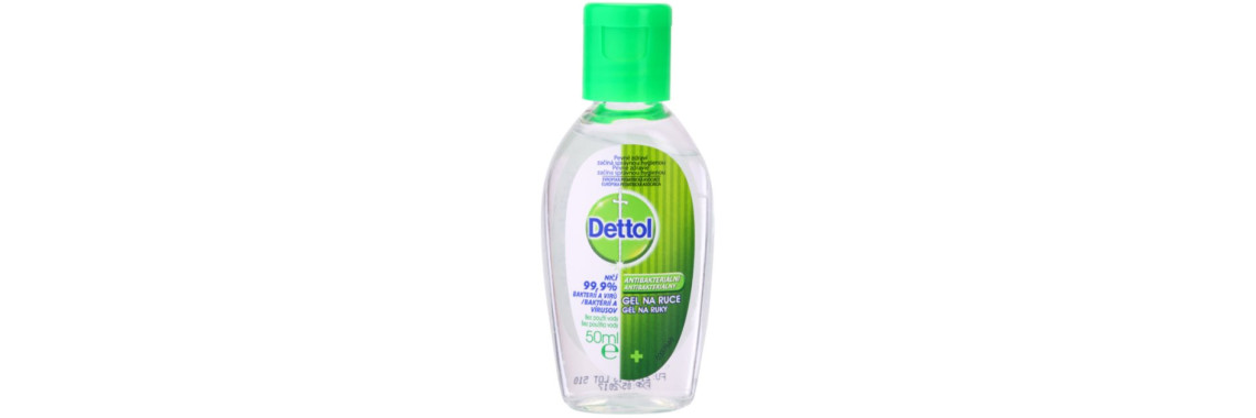 Dettol Gel Antibacterial para Manos 70% Alcohol 200 ml