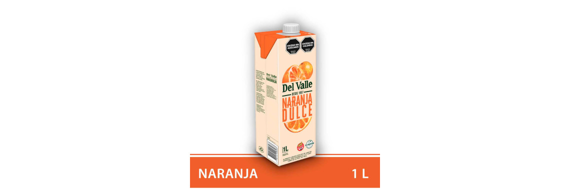 jugo Del Valle Naranja 1L Tetrapak