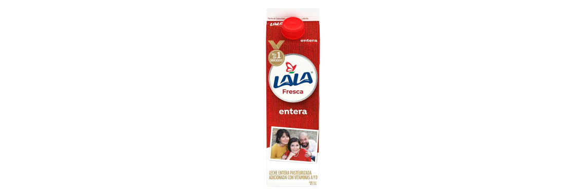 leche Lala Entera 1L Tetrapak
