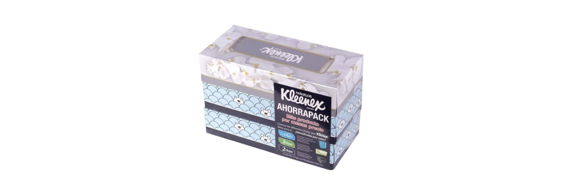 Kleenex Pañuelos Desechables Ultra Suaves Caja 90 pzas