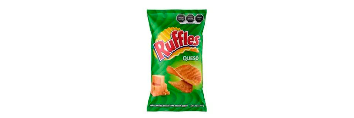 papas Ruffles Queso 170g