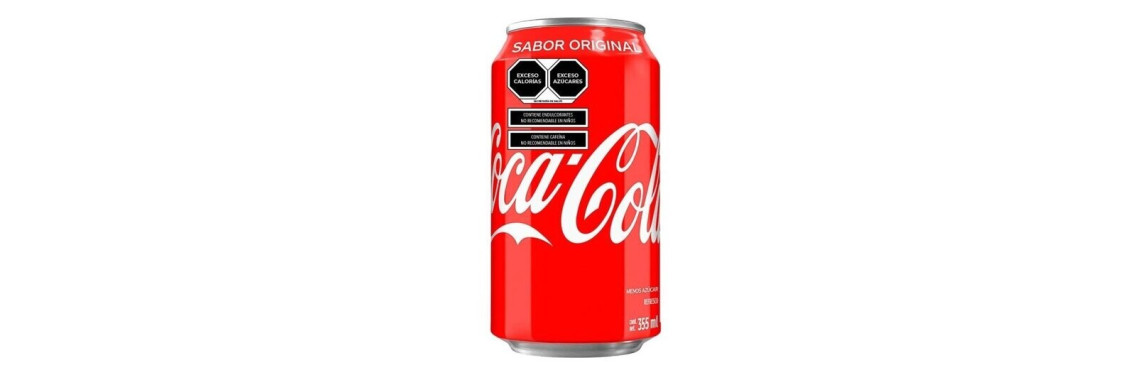 refresco Coca-Cola Original 355ml lata