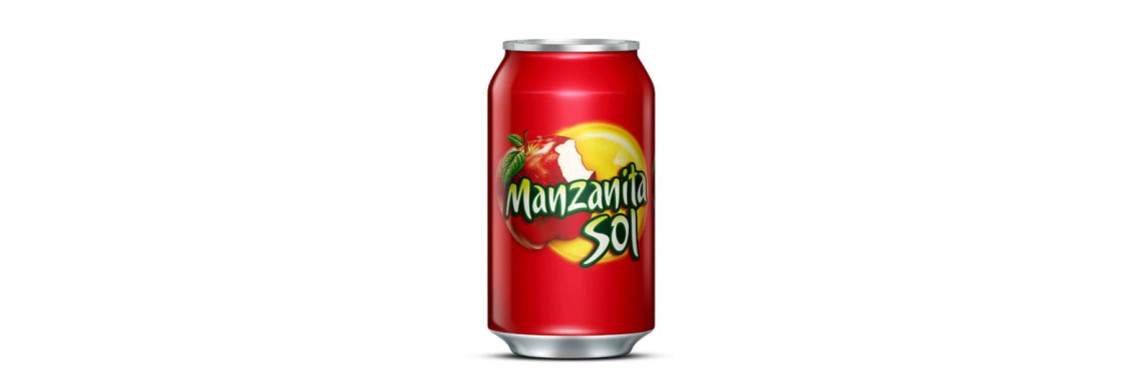 refresco Manzanita Sol Original 355ml lata