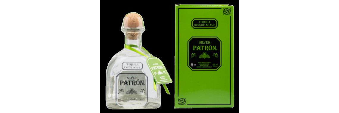 Tequila Patrón Silver 750ml 100% Agave Premium
