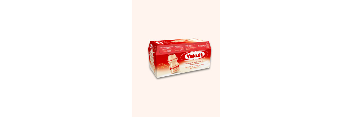 yogurt Yakult Original probiótico 80ml 5 pack